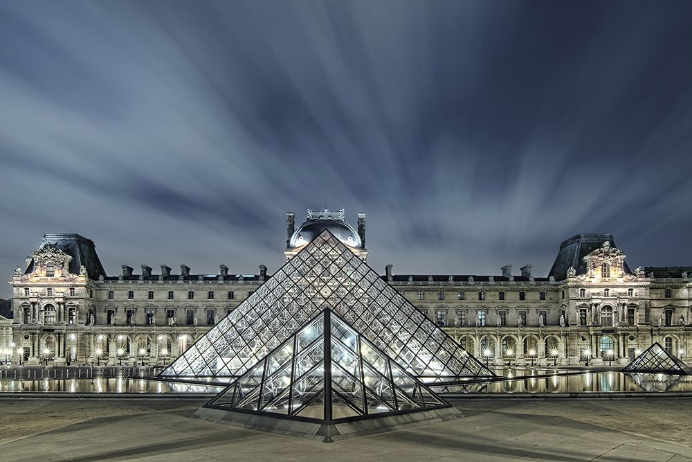 Pyramide moderne art print by Arnaud Bertrande for $57.95 CAD