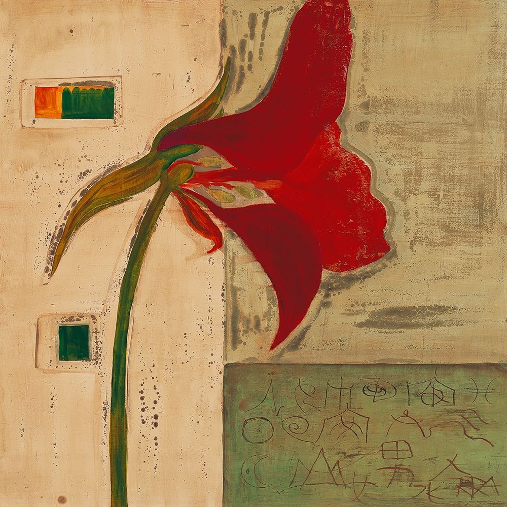 Blutenanatomie: Kapuziner Kresse art print by Rose Richter-Armgart for $57.95 CAD