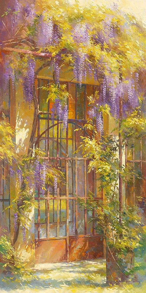 La glycine art print by Johan Messely for $57.95 CAD