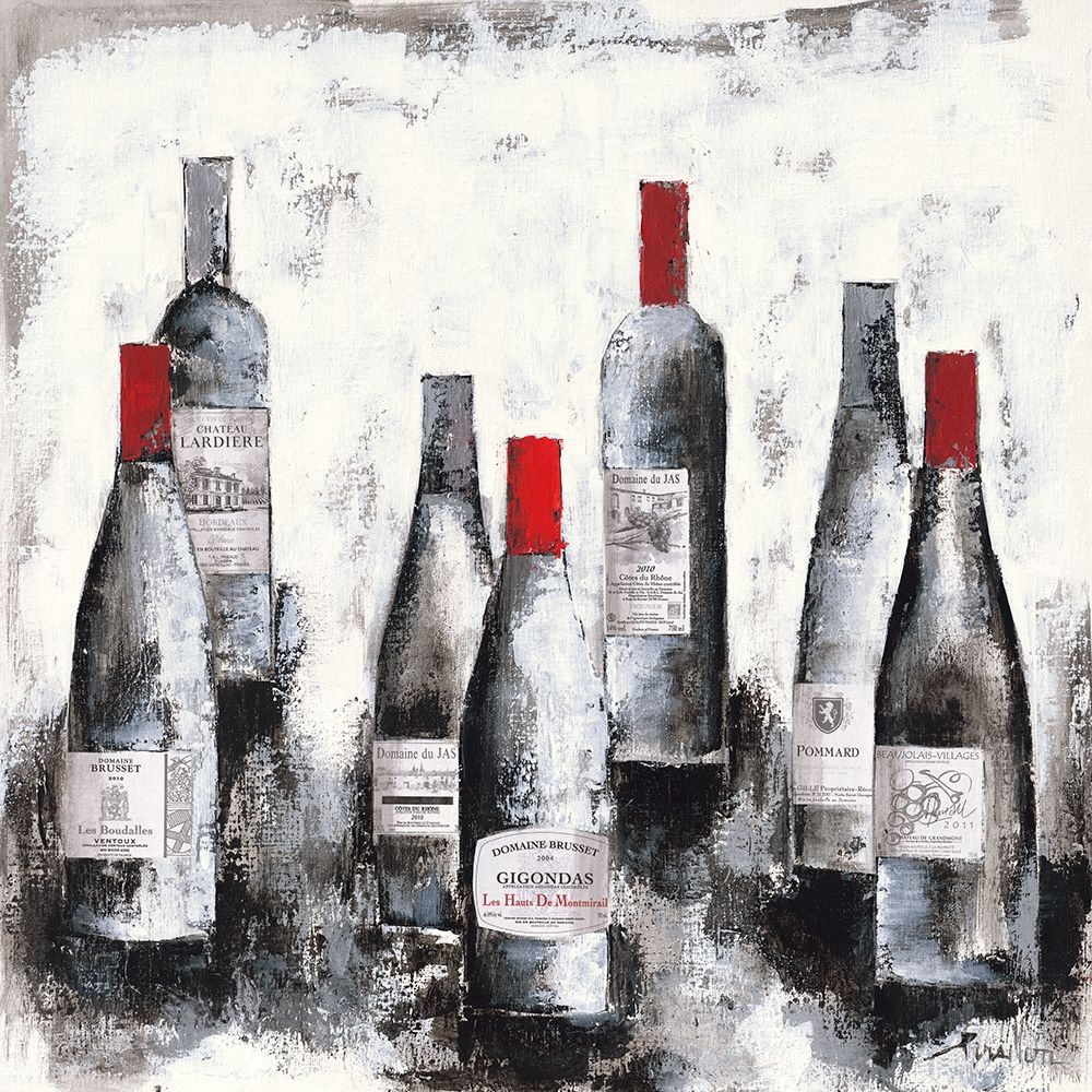 Selection de ma cave VII art print by Francoise Persillon for $57.95 CAD