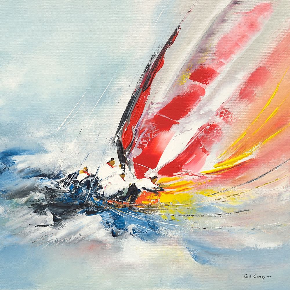 Gros temps art print by Gerard de Courcy for $57.95 CAD