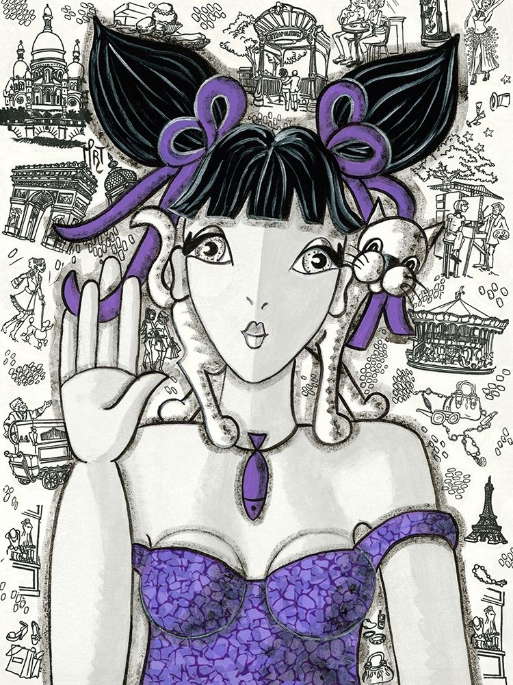 Prune a Paris art print by MIROTA for $57.95 CAD