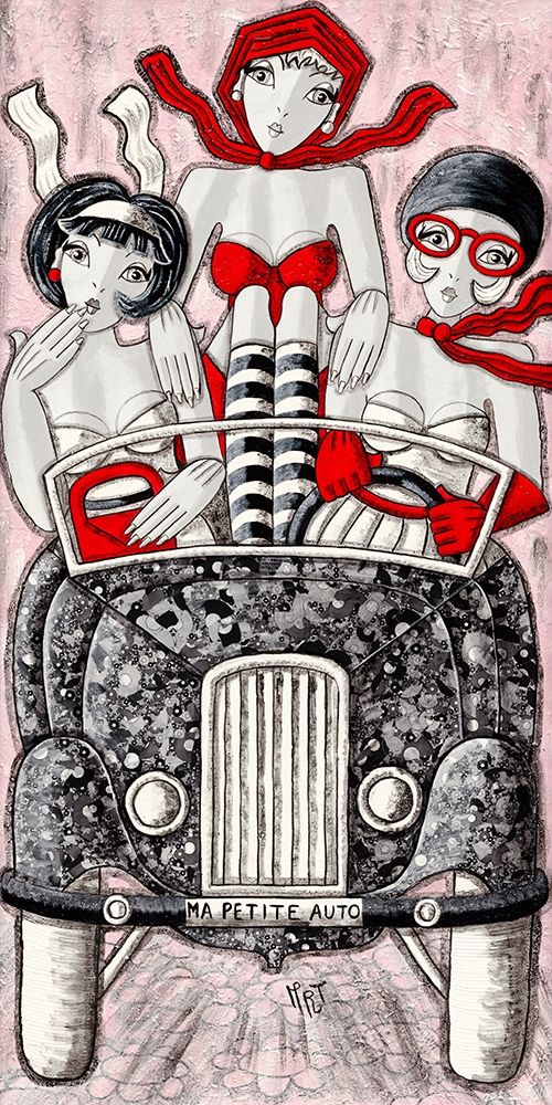 Ma petite auto art print by MIROTA for $57.95 CAD