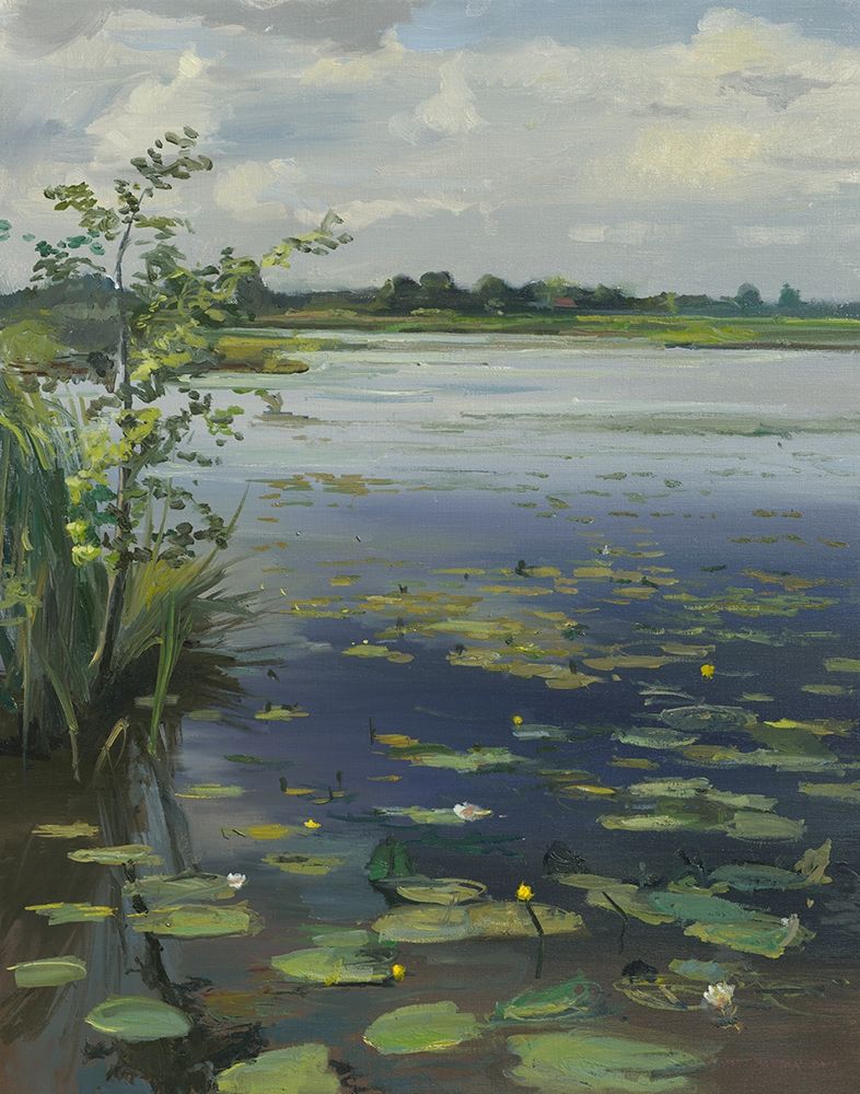 Water Lilies Earnewald II art print by Gosse Koopmans for $57.95 CAD