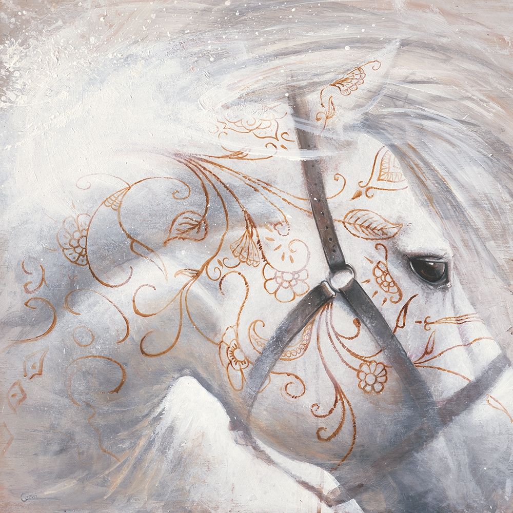 Brume d argent II art print by Cedric Cazal for $57.95 CAD