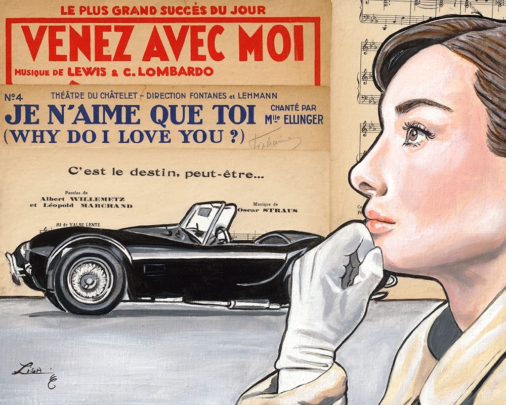 Je n aime que toi├é┬á art print by Lisa.C for $57.95 CAD