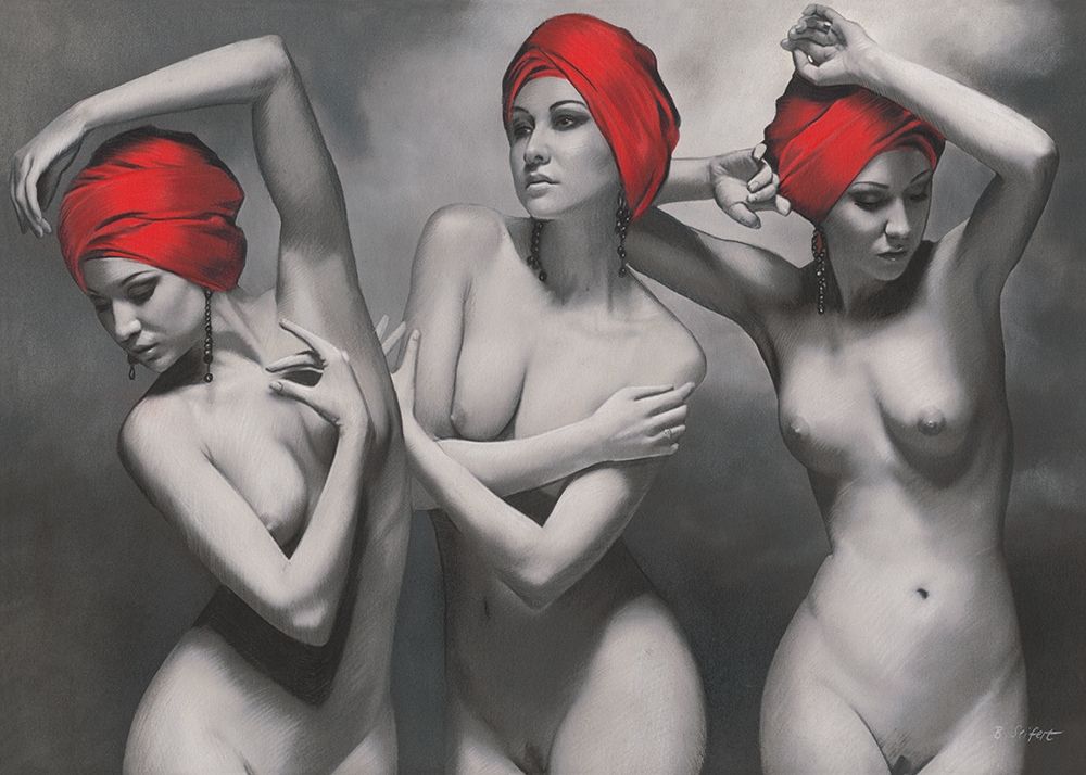 The Graces art print by Brita Seifert for $57.95 CAD