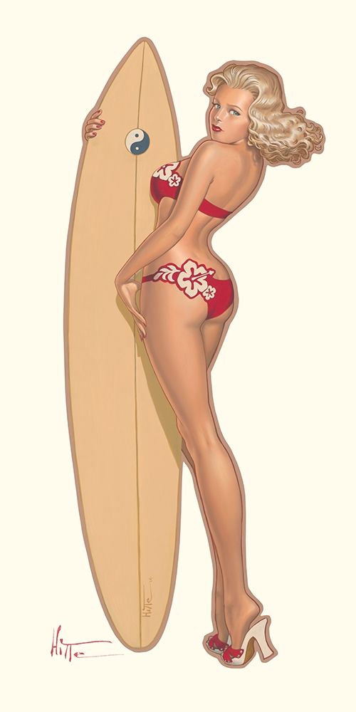 Pauline a Hawai art print by Patrick Hitte for $57.95 CAD