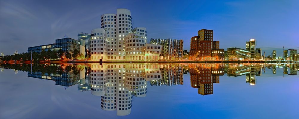 Dusseldorf - Medienhafen art print by Rolf Fischer for $57.95 CAD