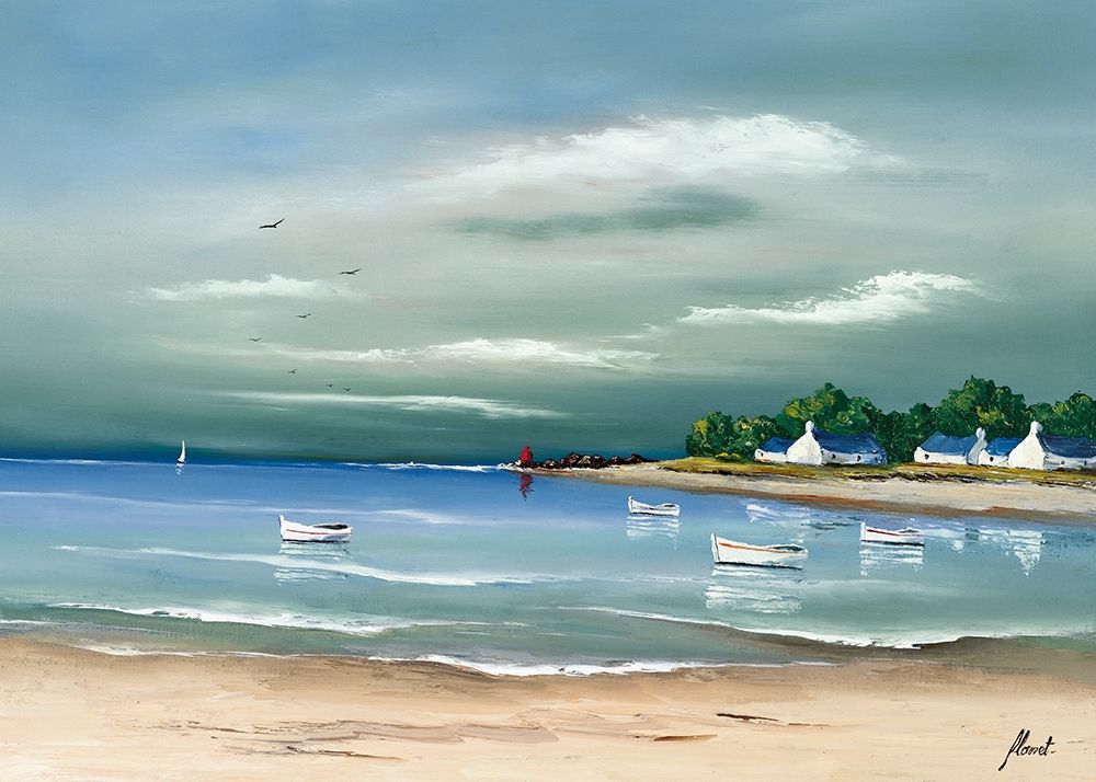 Cote bretonne I art print by Frederic Flanet for $57.95 CAD