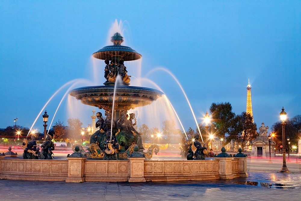 Place de la Concorde art print by Rolf Fischer for $57.95 CAD