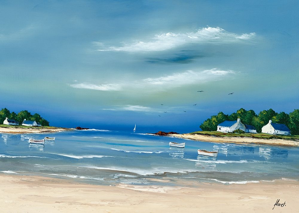 Cote bretonne II art print by Frederic Flanet for $57.95 CAD