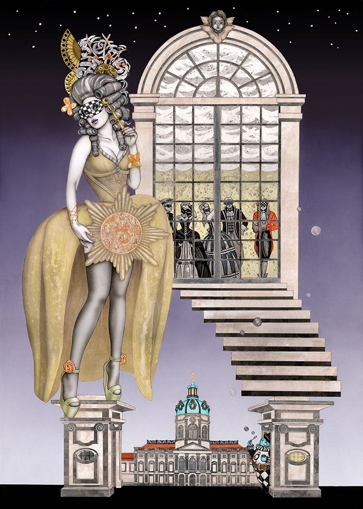 Schloss Charlottenburg art print by Sara Horwath for $57.95 CAD