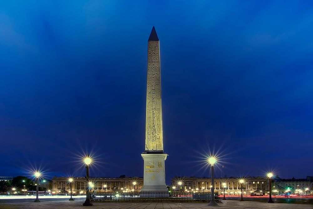 Place de la Concorde by Night art print by Arnaud Bertrande for $57.95 CAD