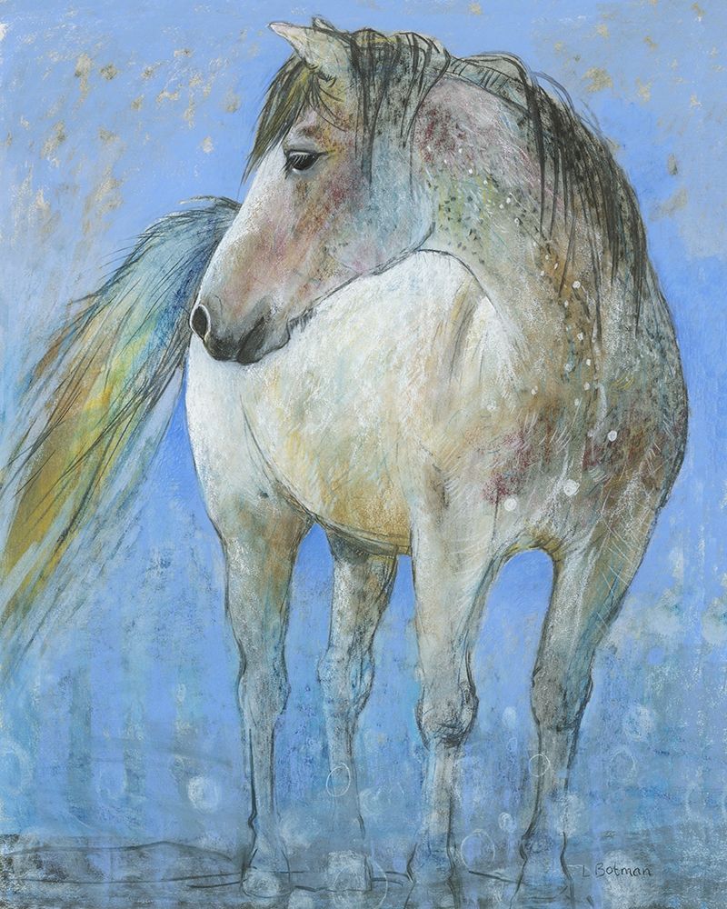 Horse art print by Loes Botman for $57.95 CAD