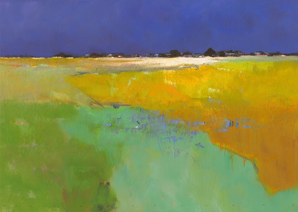 Colourful Land art print by Jan Groenhart for $57.95 CAD