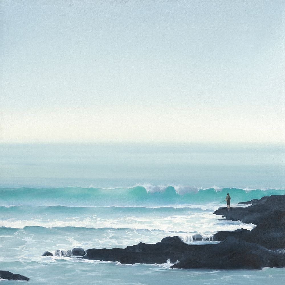 Fisherman II art print by Dawn Reader for $57.95 CAD