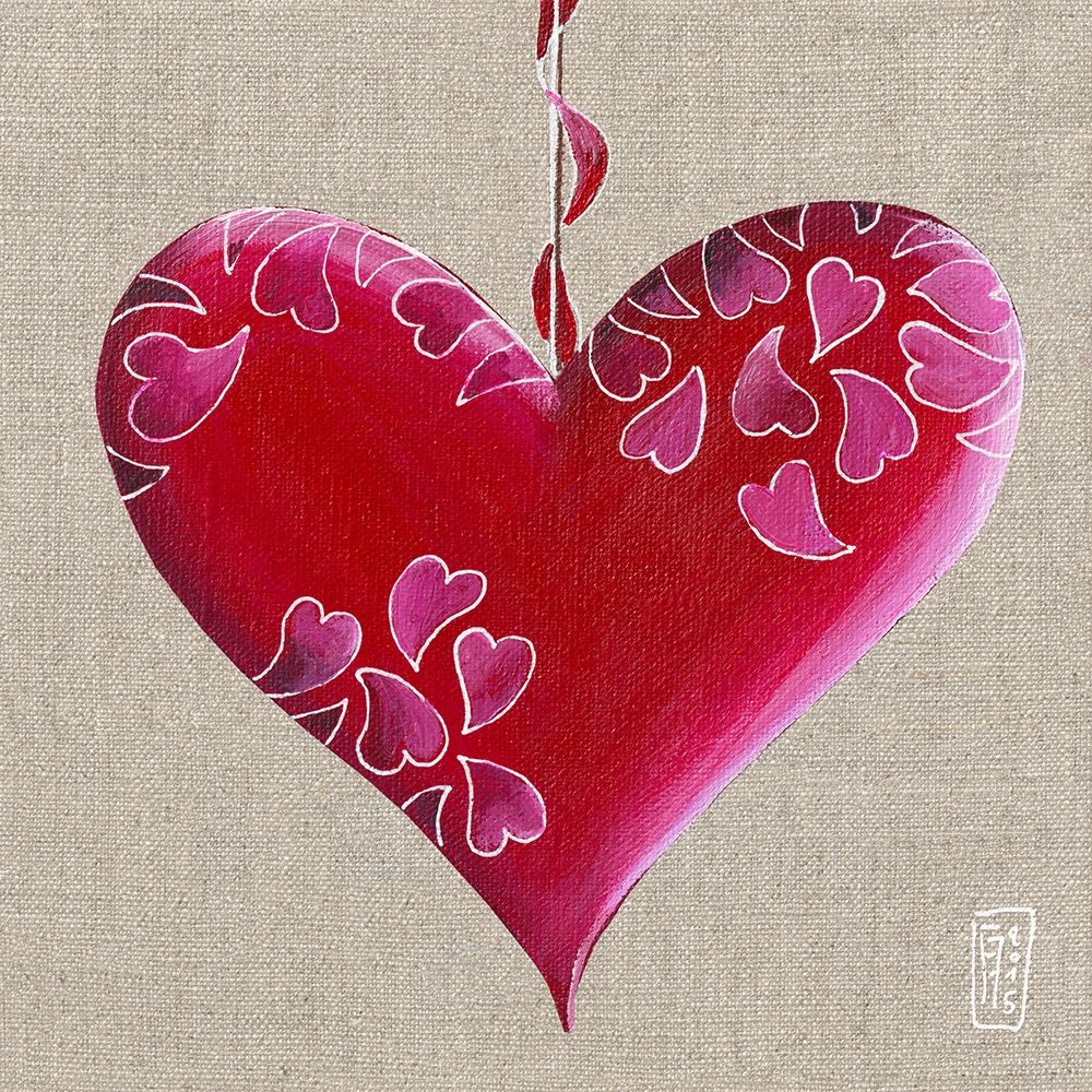 Kiss art print by Francine Mellier for $57.95 CAD