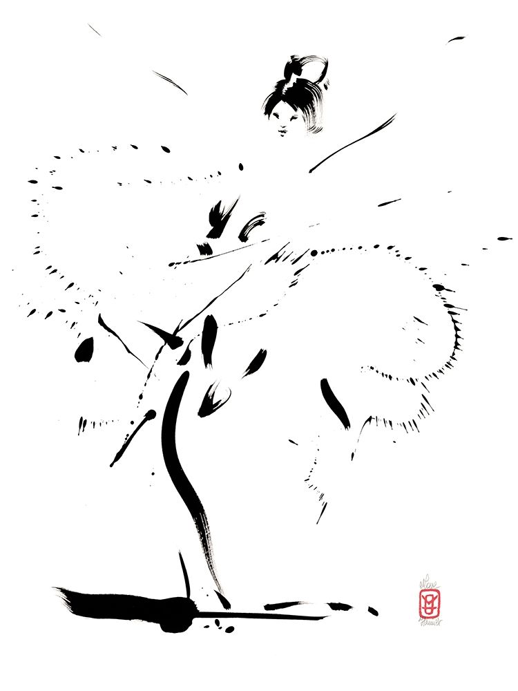 Comme une fleur-legere art print by Marc Hanniet for $57.95 CAD