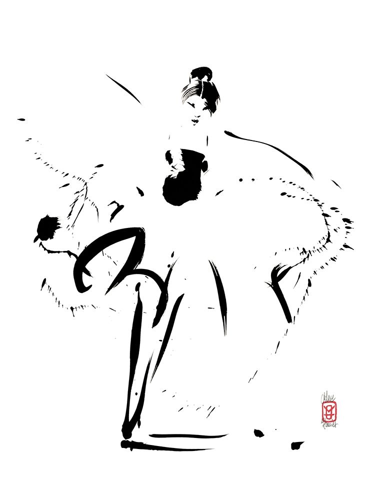 Affirmee sur ses pointes art print by Marc Hanniet for $57.95 CAD