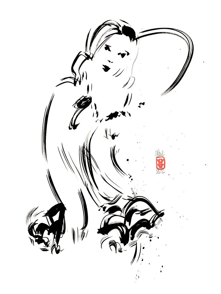 Sa nuisette comme un pays sage art print by Marc Hanniet for $57.95 CAD