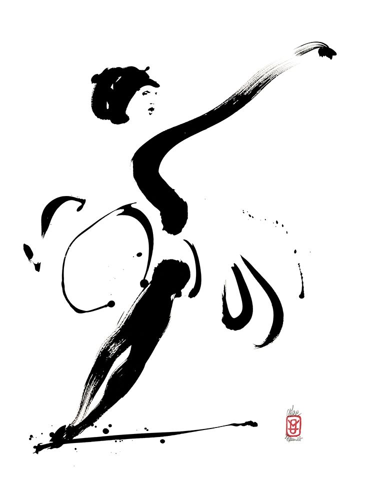 Parenthese en suspension art print by Marc Hanniet for $57.95 CAD