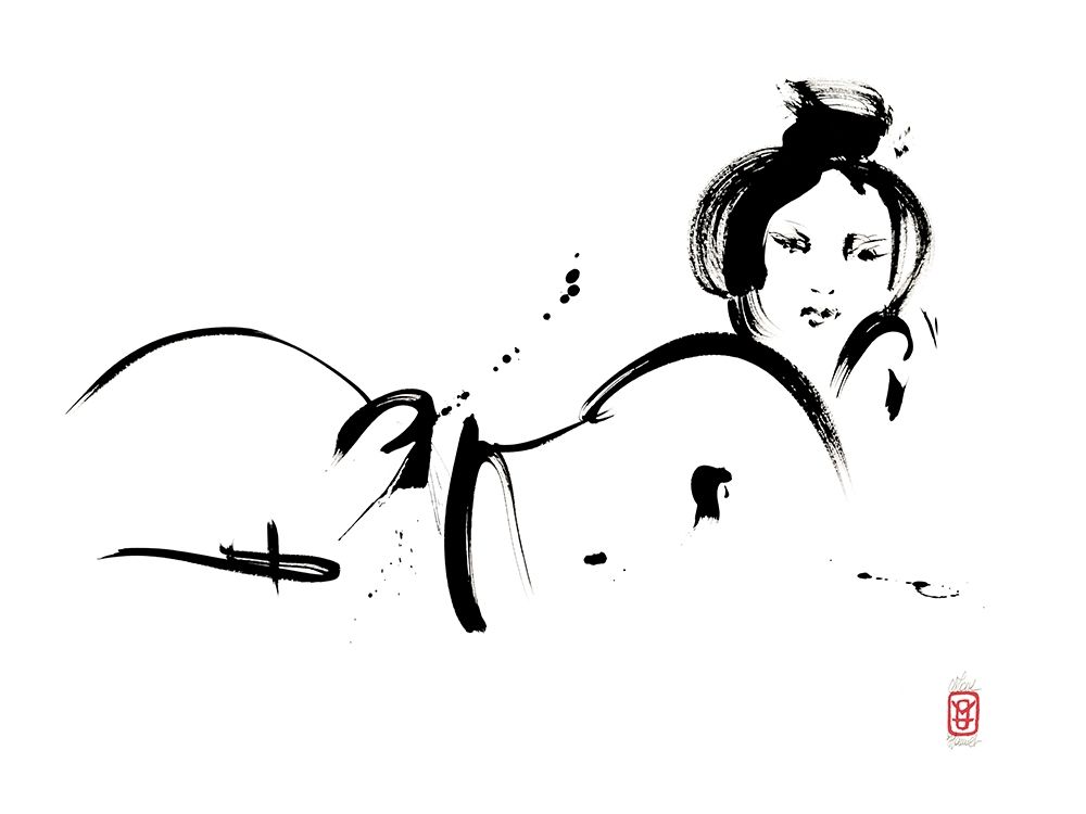 Linsolente sait poser art print by Marc Hanniet for $57.95 CAD