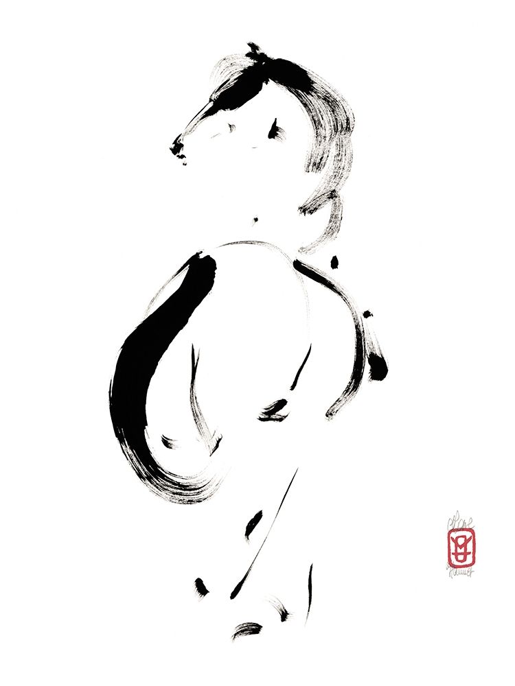 La mysterieuse elegante art print by Marc Hanniet for $57.95 CAD