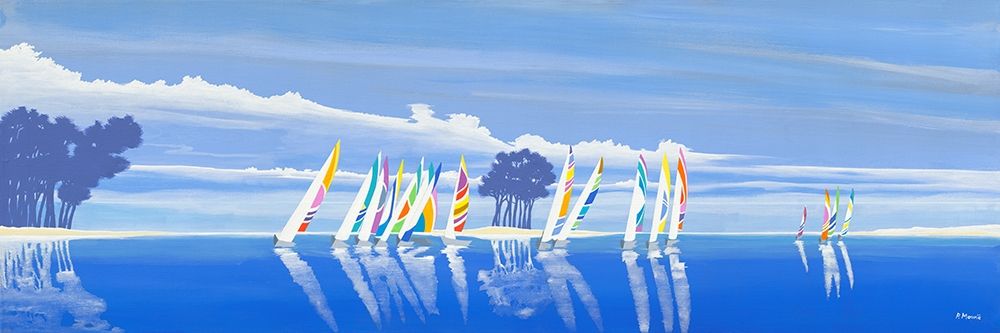 Regate art print by Pierre Moune for $57.95 CAD