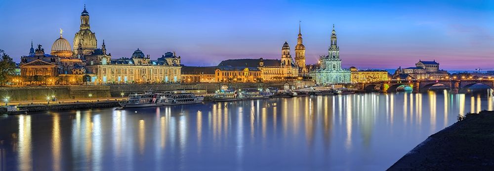Elbpanorma Dresden I art print by Rolf Fischer for $57.95 CAD