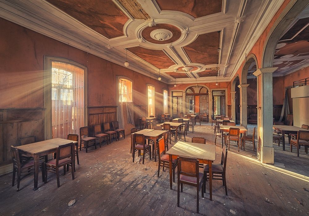 The Dining Room art print by Matthias Haker for $57.95 CAD