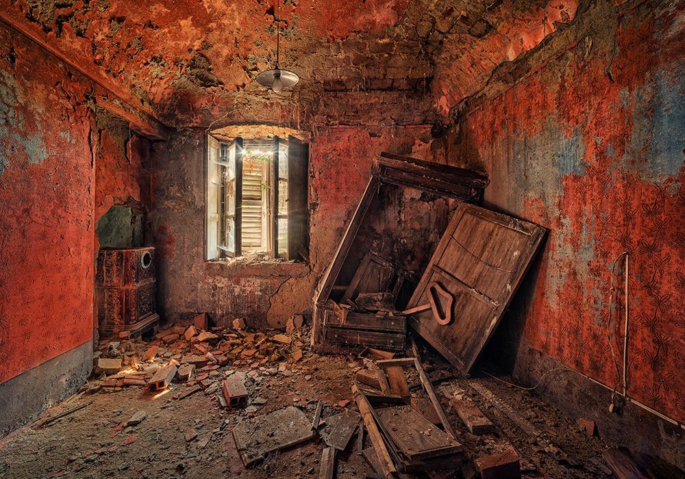 The Red Room art print by Matthias Haker for $57.95 CAD