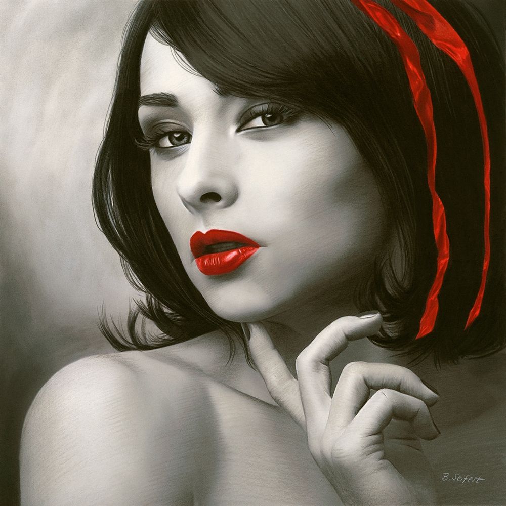 Strawberry Red art print by Brita Seifert for $57.95 CAD