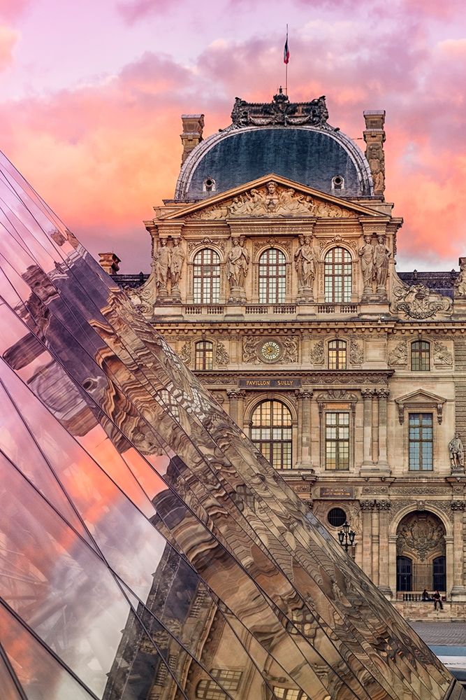 Le Louvre art print by Arnaud Bertrande for $57.95 CAD