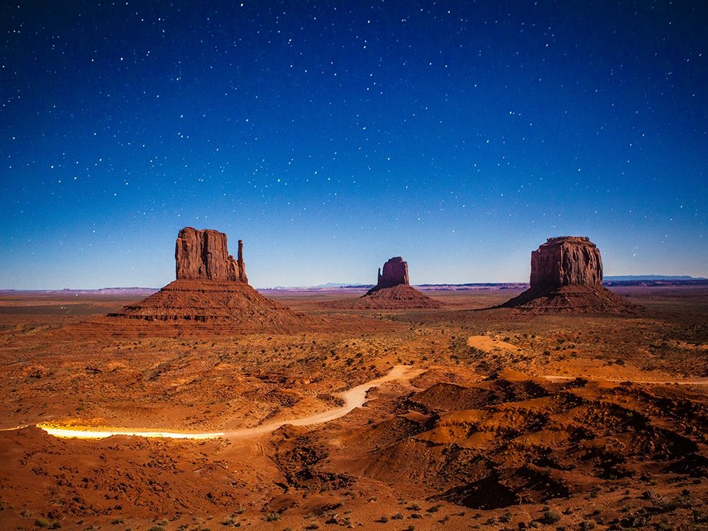 Monument Valley Stars art print by Tom Lichtenwalter for $57.95 CAD