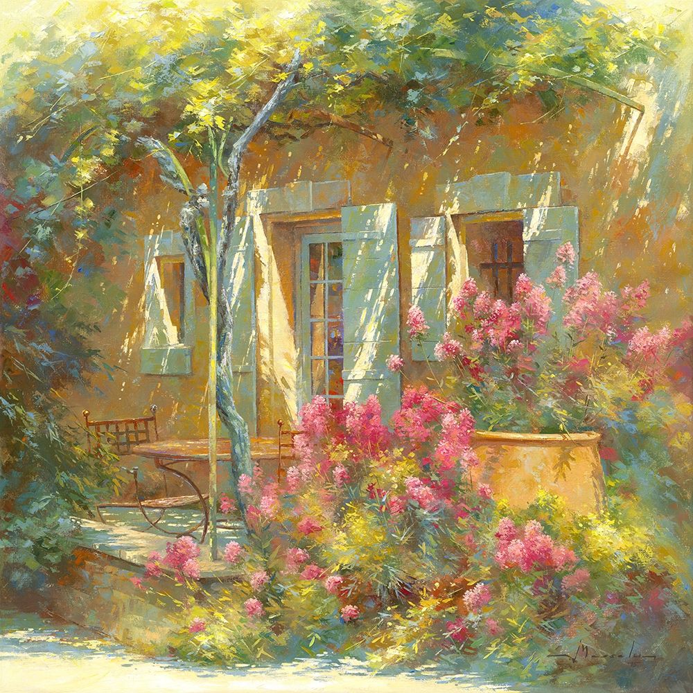 Bouquet de Valerianes art print by Johan Messely for $57.95 CAD