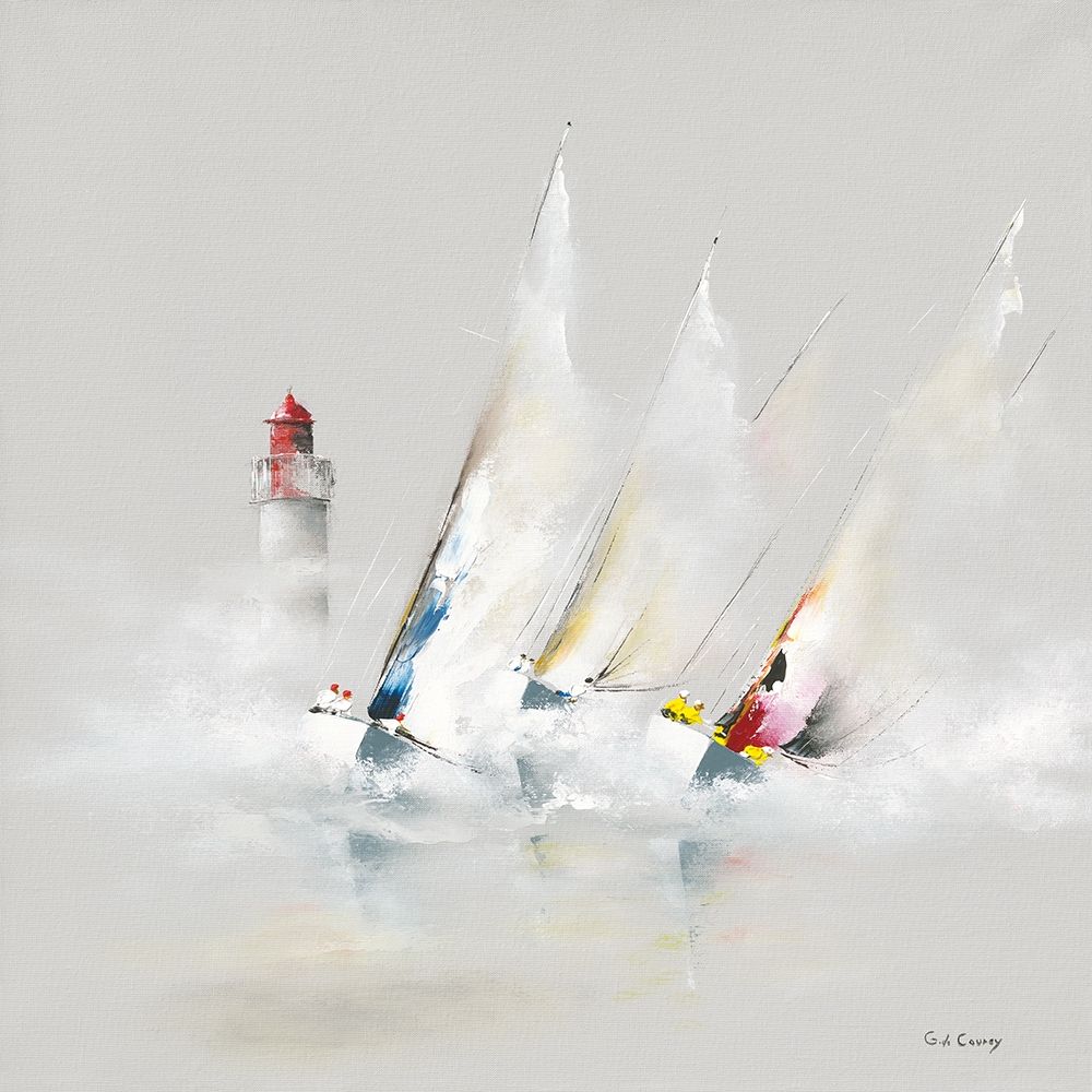Passage du Phare art print by Gerard de Courcy for $57.95 CAD