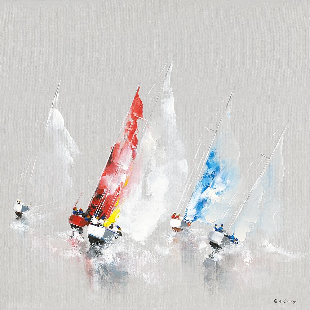 Regate art print by Gerard de Courcy for $57.95 CAD