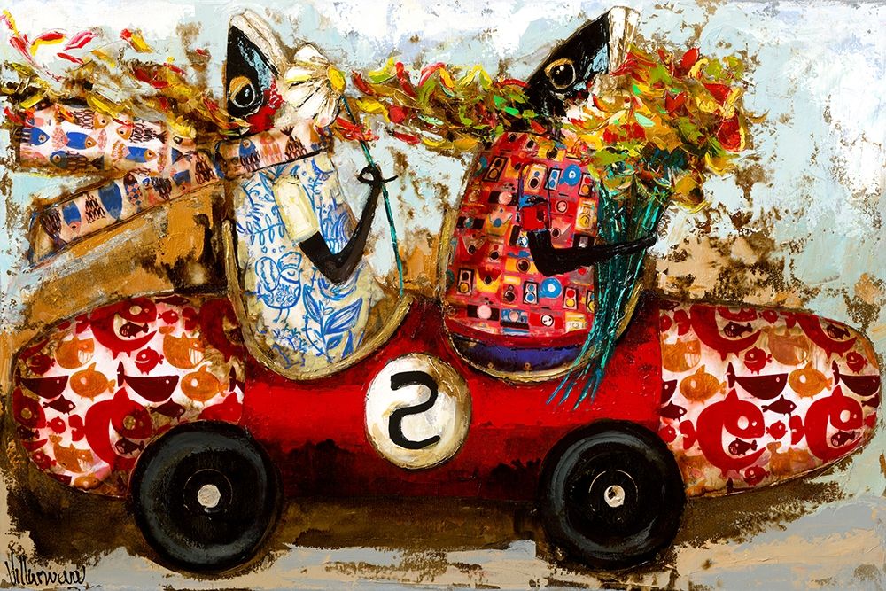 Luna de miel art print by Natalia Villanueva for $57.95 CAD