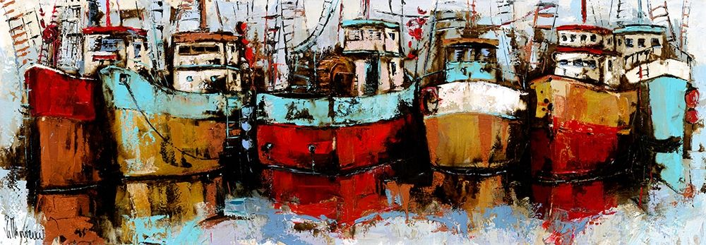 Puerto Pesquero art print by Natalia Villanueva for $57.95 CAD