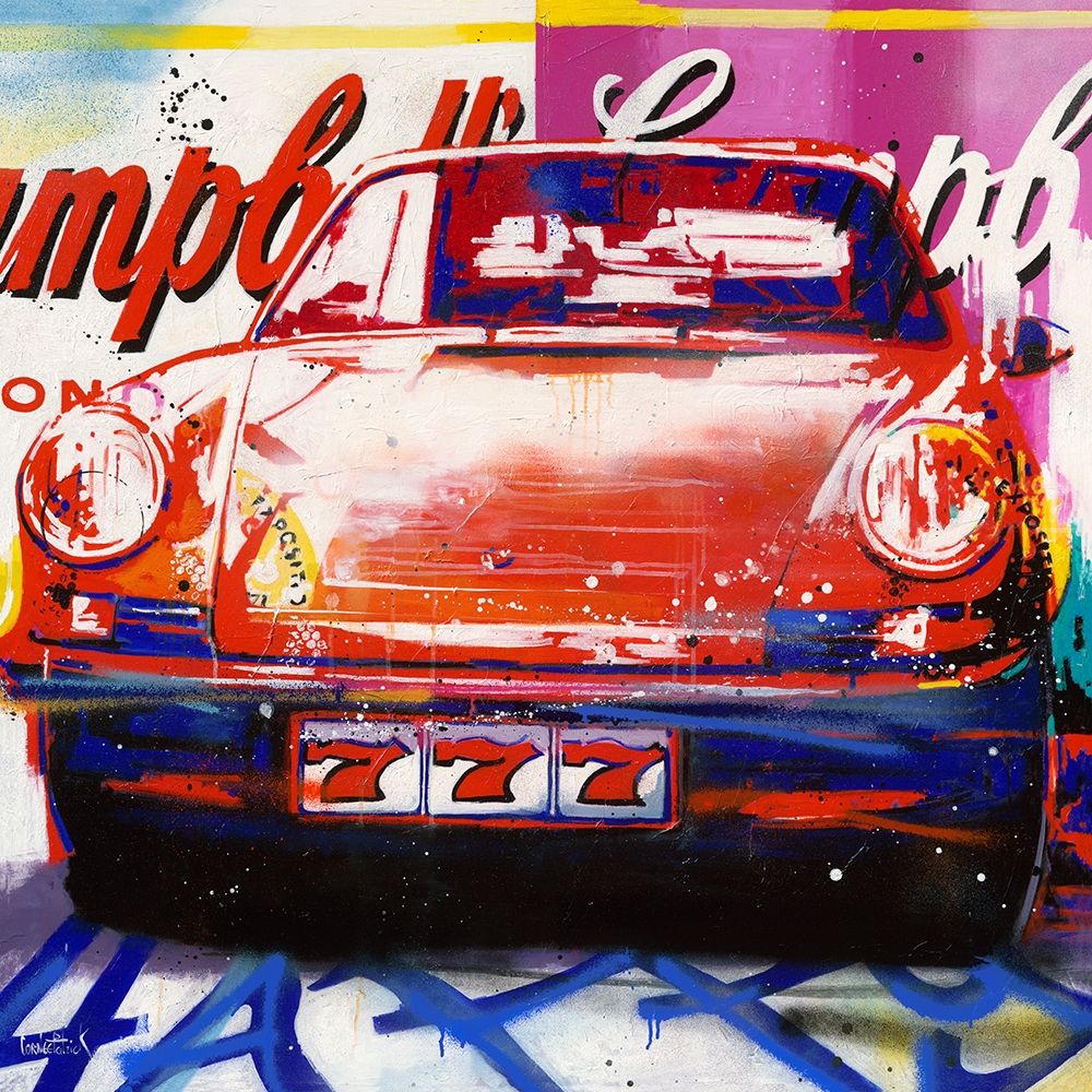 911 Condensed art print by Patrick Cornee for $57.95 CAD