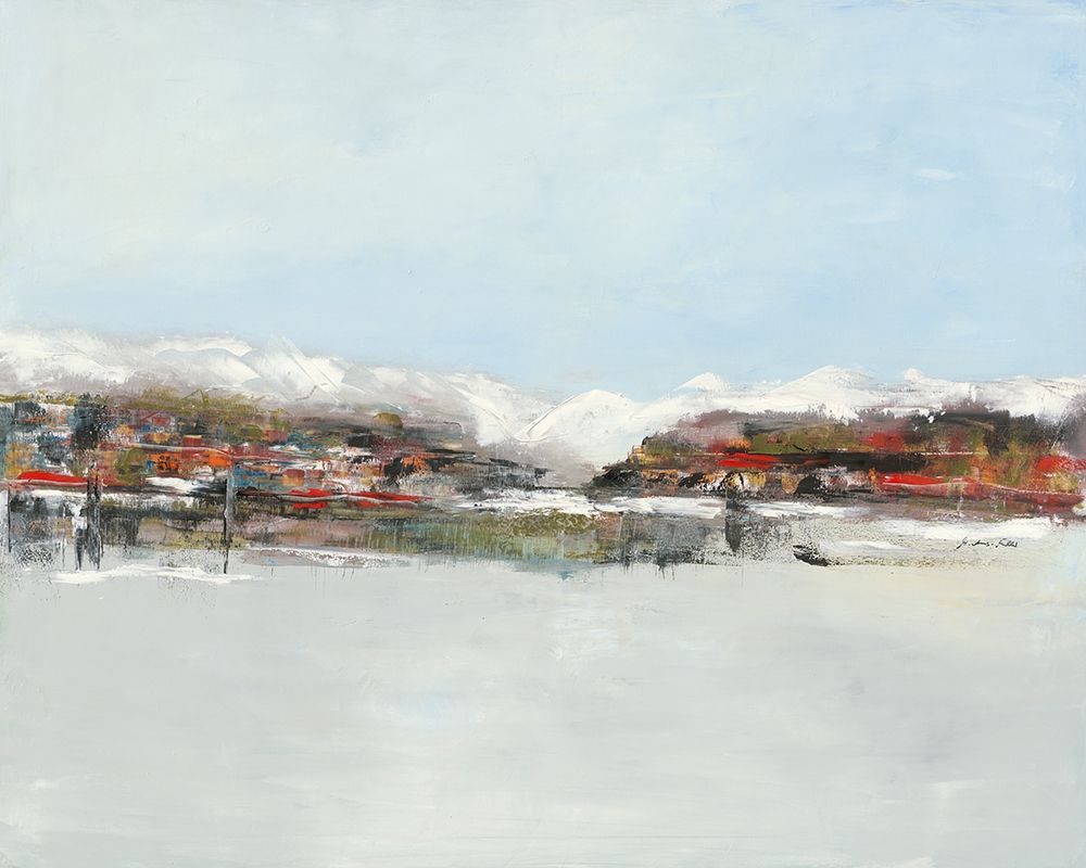 Wintertown art print by Monika Arns-Muller for $57.95 CAD