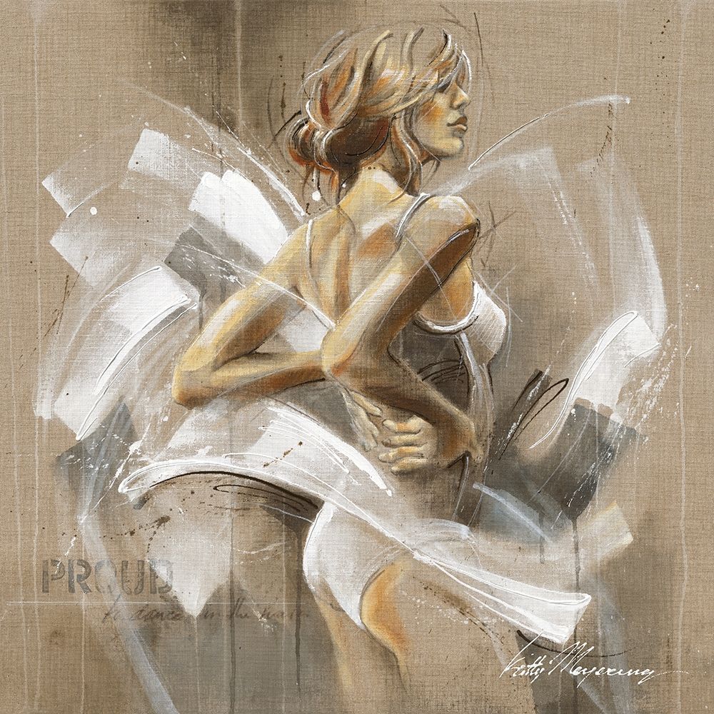 White Dress I art print by Kitty Meijering for $57.95 CAD