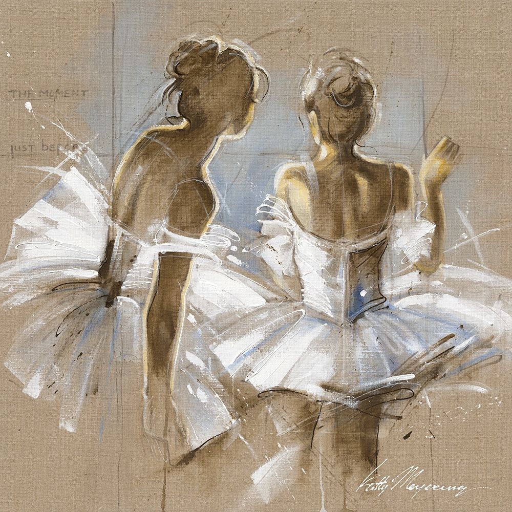 White Dress II art print by Kitty Meijering for $57.95 CAD