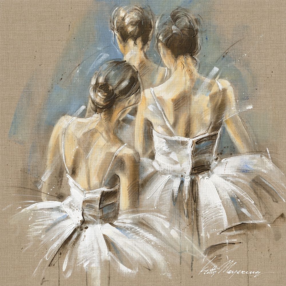 White Dress IV art print by Kitty Meijering for $57.95 CAD