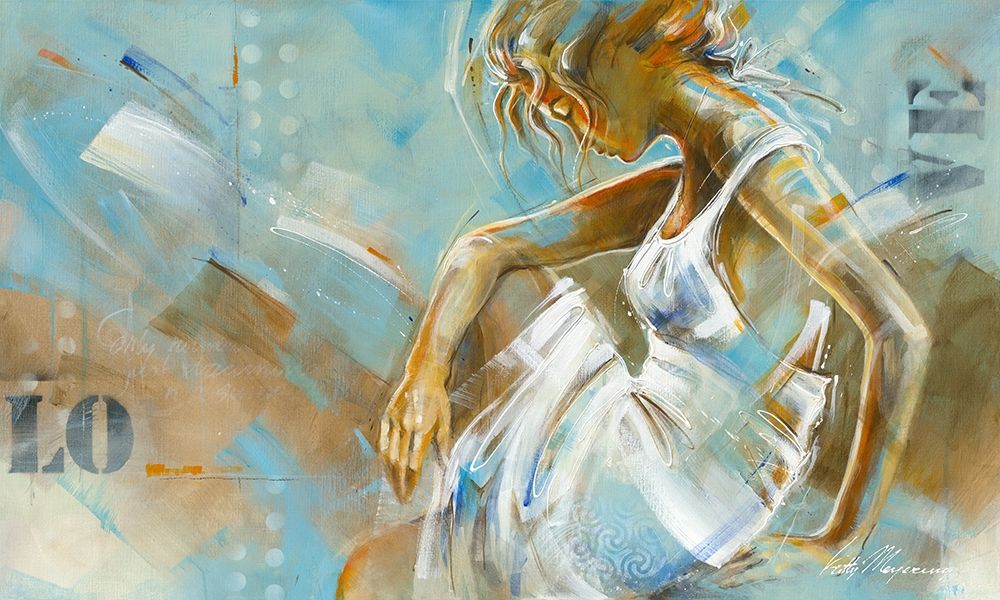 Ocean Breeze I art print by Kitty Meijering for $57.95 CAD