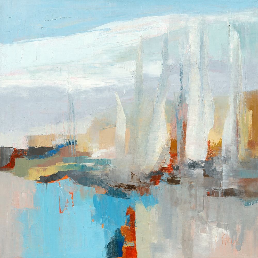 Voiles blanches III art print by Chantal Parise for $57.95 CAD