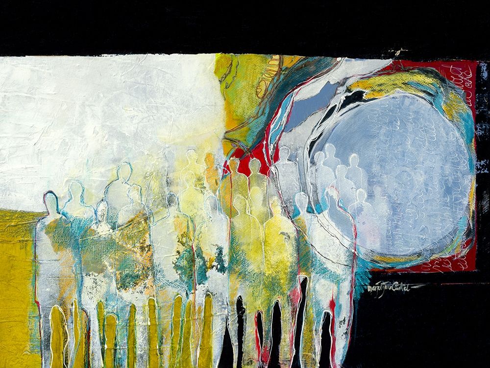 Together again II art print by Marjolijn van Ginkel for $57.95 CAD