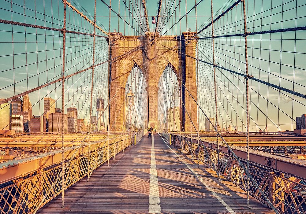 Brooklyn Bridge art print by Matthias Haker for $57.95 CAD