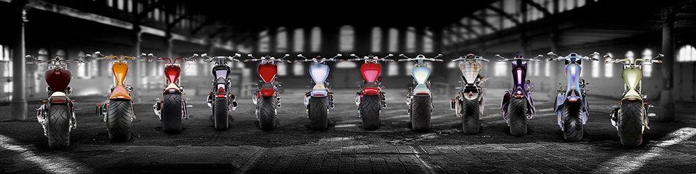 Bike Parade art print by Peter Hillert for $57.95 CAD